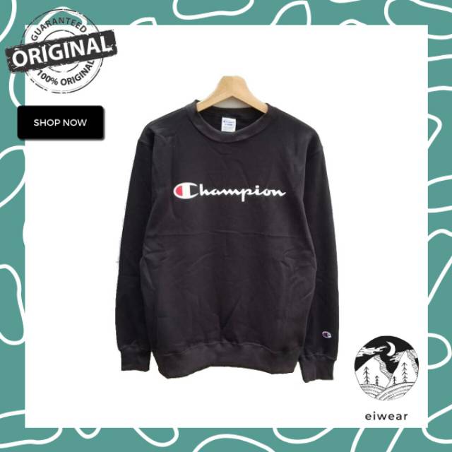 harga crewneck champion original