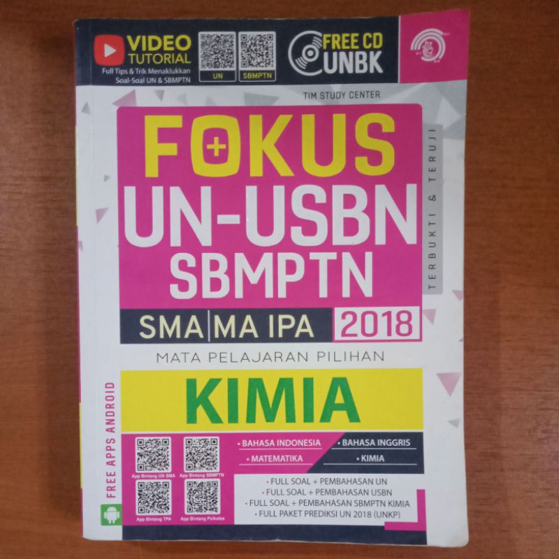 

Fokus UN-USBN SBMPTN SMA 2018 (+Kimia)