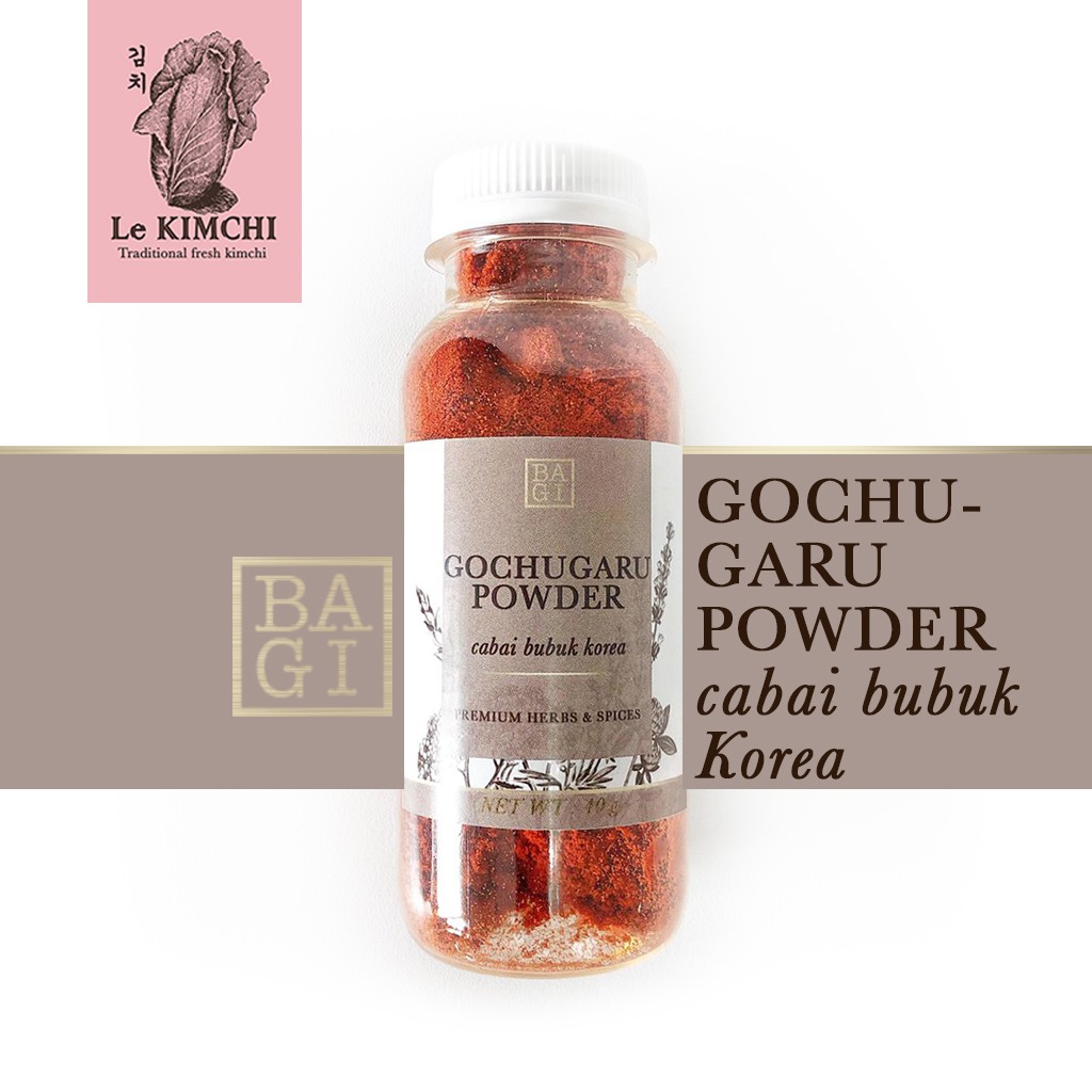 

Gochugaru Halus PREMIUM - cabai bubuk halus Korea - BAGI - Bubuk cabai halus - Korean Chili Powder