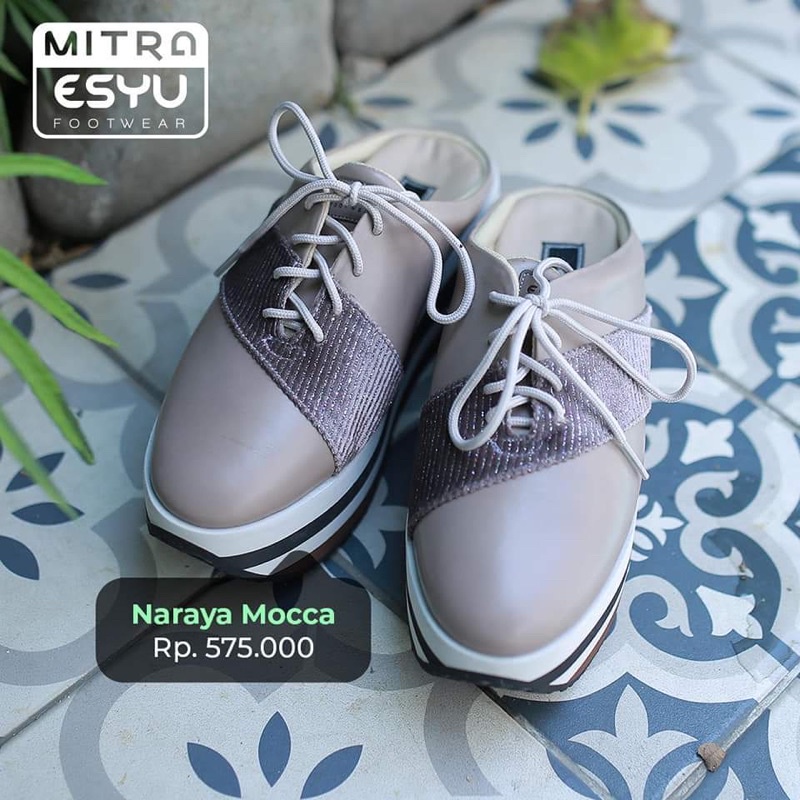 NARAYA SERIES SHOES WEDGES esyu muslimah original