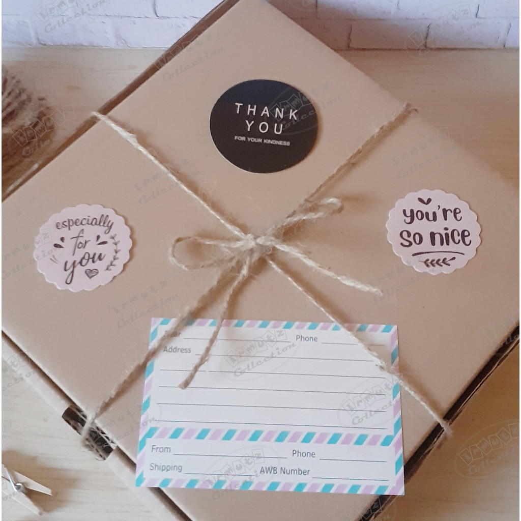 

Stiker Label Pengiriman Online Store Dropship Printing No. 13