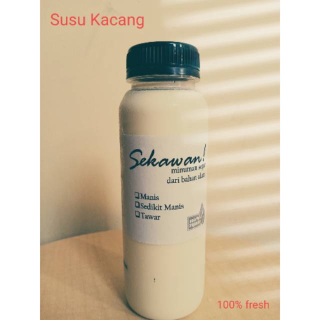 

Susu kacang Sekawan !