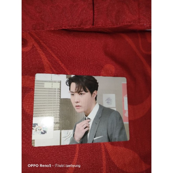 bts merch box #5 photocard jhope