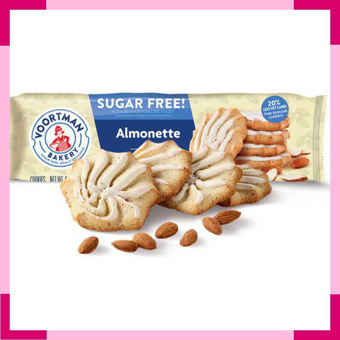 

Voortman Bakery Sugar Free Almond Cookies Kue Kukis Kering Belanda