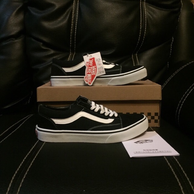 vans oldskool japan market black and white original BNIBWT