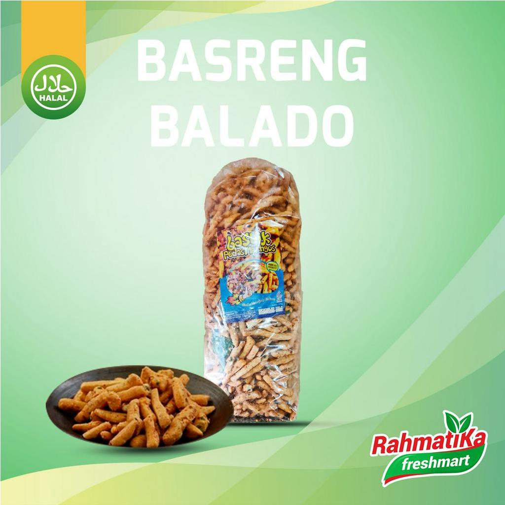 Basreng Balado / Stik Basreng Pedas 1 Bal (2 Kg)