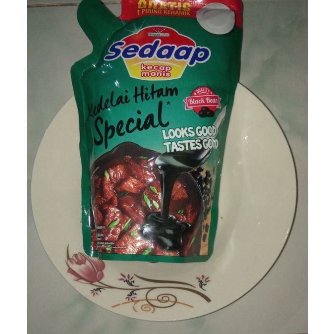 

sedaap kecap free piring keramik