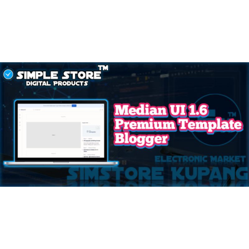 Median UI 1.6 Premium Blogger Dan Bonus