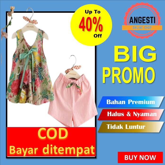 BLISMMKIDS 234 TH GROSIR PAKAIAN BALITA Set Baju Setelan Setcel Anak Perempuan Korea Import Murahcod