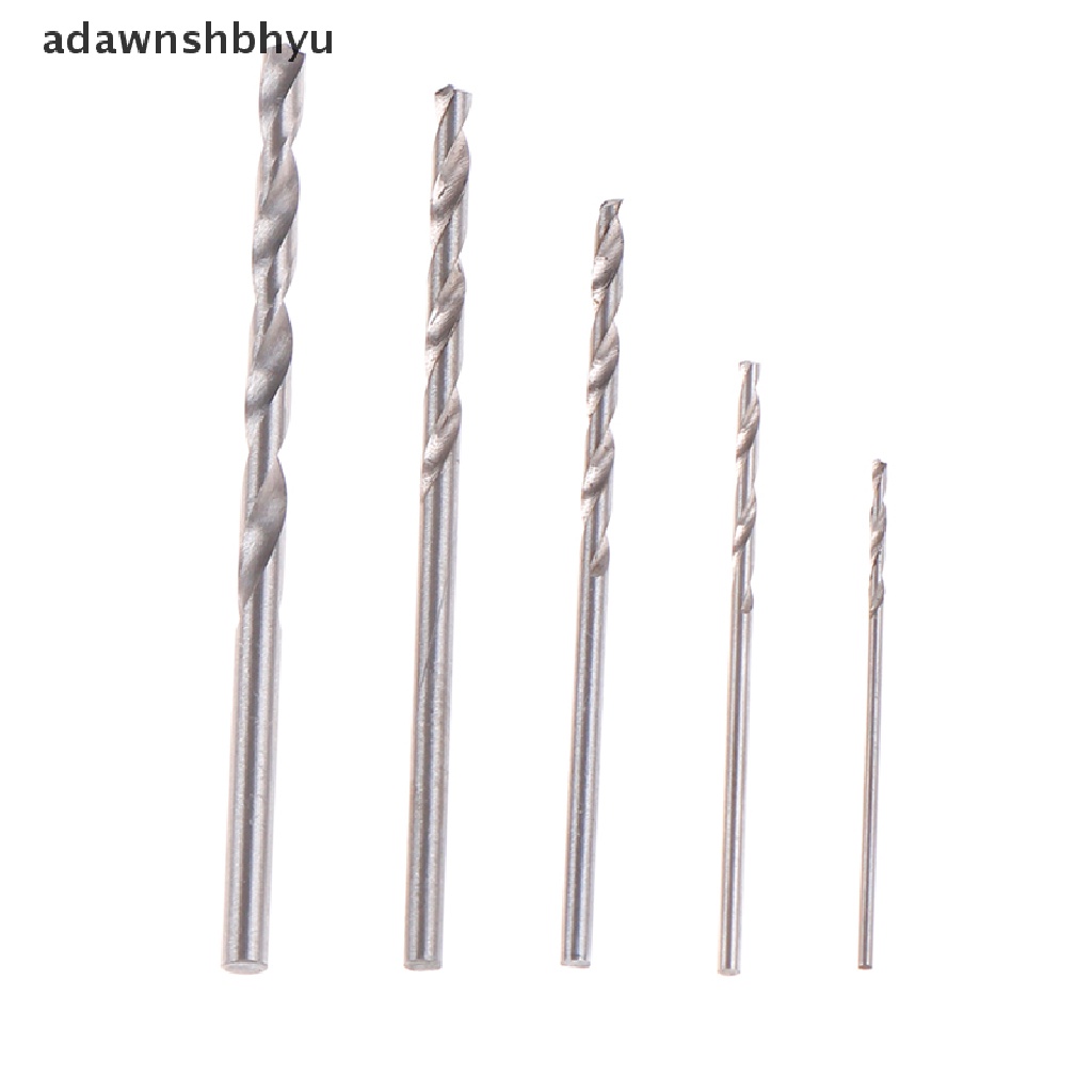 Adawnshbhyu 50Pcs HSS Mata Bor Berlian Baja Kecepatan Tinggi set Alat Dilapisi twist drill