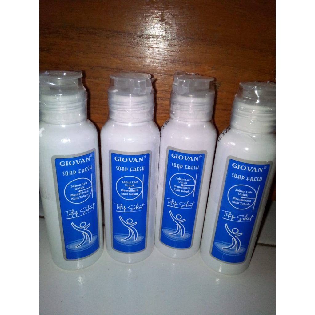 SABUN GIOVAN BIRU / SABUN CAIR FOR BAYI ANAK DEWASA / SABUN ANTISEPTIK / GATEL- GATEL ALERGI CACAR