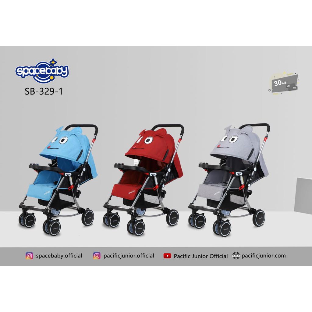 Baby Stroller SB 207 329-1 6202 Spacebaby Bisa Dilipat SB207 SB329-1 SB6202 Cabin Size Alat Bantu Kereta Dorong Anak Bayi Space Baby Extra Pad Rocker Reversible Stir Bolak Balik Kelambu SB 203 SB203 SB 204 SB204 SB 325-1 SB325-1 SB 330-1 SB330-1