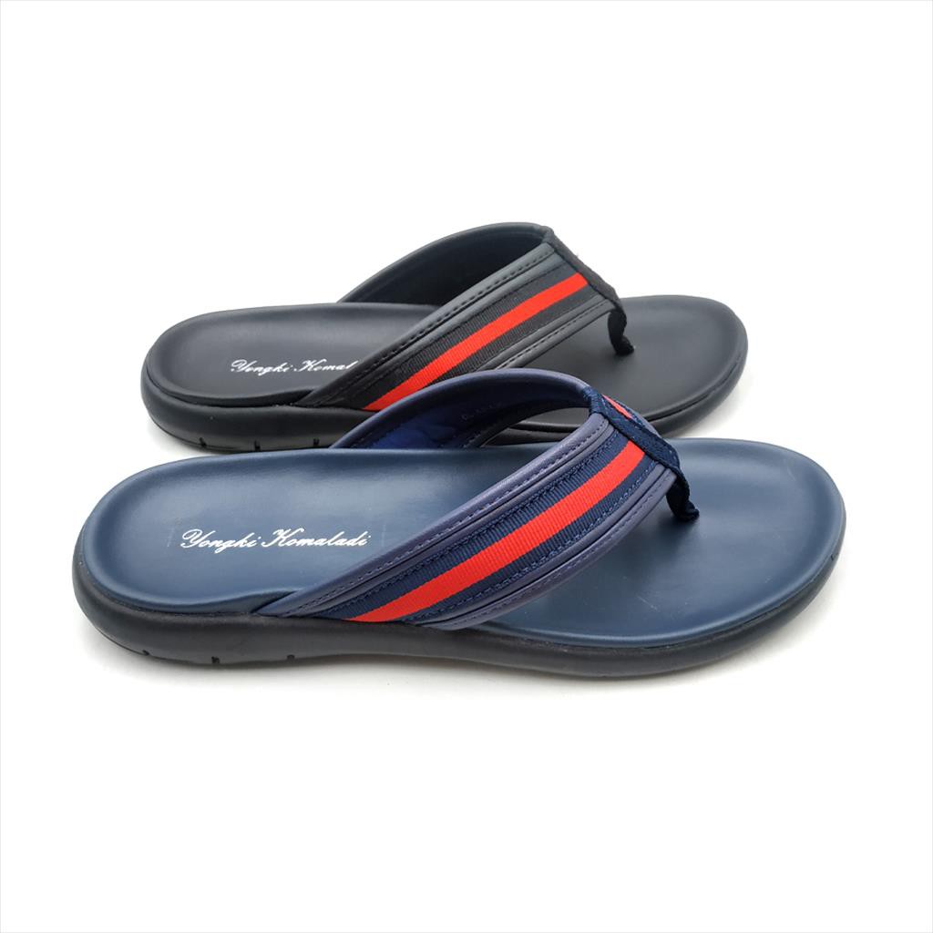 YONGKI KOMALADI MEN RCS 14343 TAN/HITAM / Ramayana Jatinegara