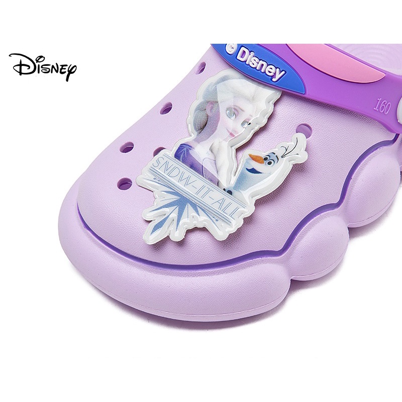 SANDAL ANAK PEREMPUAN SLOP CROCS FROZEN ELSA DISNEY ANTI-SLIP GY3118