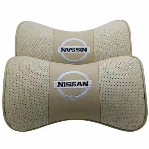 G-club Bantal Sandaran Kepala Bahan Kulit breathable Untuk Mobil Nissan