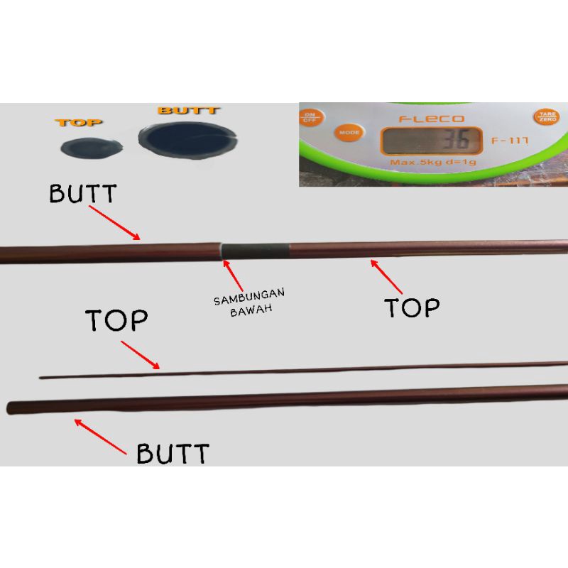 BLANK HOLLOW SCORPION CUSTOM SAMBUNG 2 - BLANK JORAN SCORPION - BLANK SAMBUNG 2