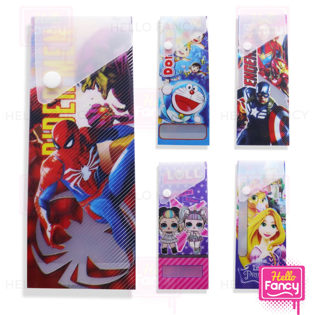 

Tempat Pensil / Pencil Case Mika Slide ( Fancy Character ) PC-M01