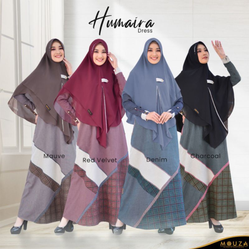 GAMIS SYAR'I HUMAIRA DRESS BY MOUZA