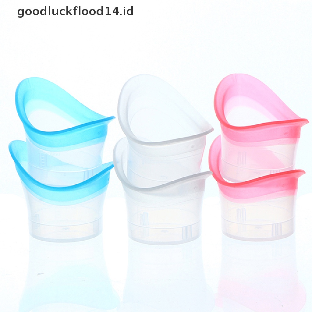 [OOID] 2pcs Eyewash Cup Silicone Resuable Soft Eye Bath Cup Eye Wash Cup ID