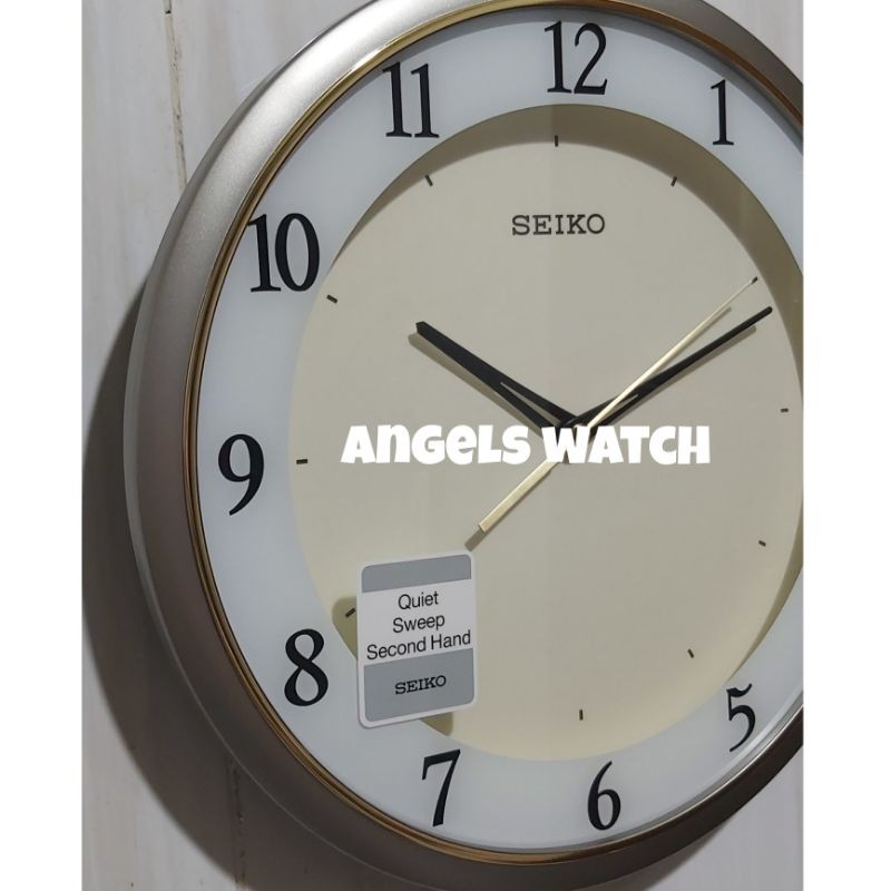 angelswatch jam dinding seiko 31 cm original qxa683 qxa683J qxa683K qxa683S Sweep movement