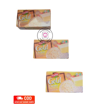 

Prochiz Gold 160 gr Keju Cheese Cheddar Chedar 160gr