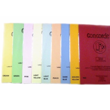 

Kertas Concorde A4 220gr per pack