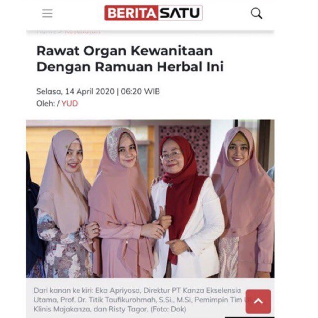 Manjakani Kanza 100% Asli / Obat Keputihan Gatal Bau Paling Ampuh BPOM / Pelancar Haid / Obat Kista Miom Ovarium Bartholin Tanpa Operasi / Obat Endometriodis PCOS Ampuh Teruji Klinis / Program Hamil Herbal Promil-3