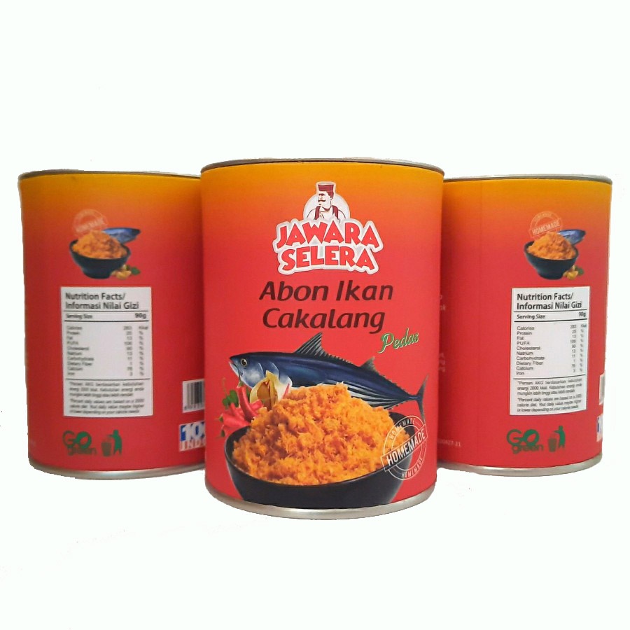 Abon Ikan Cakalang Jawara Selera All Varian Special Promo - 90Gram