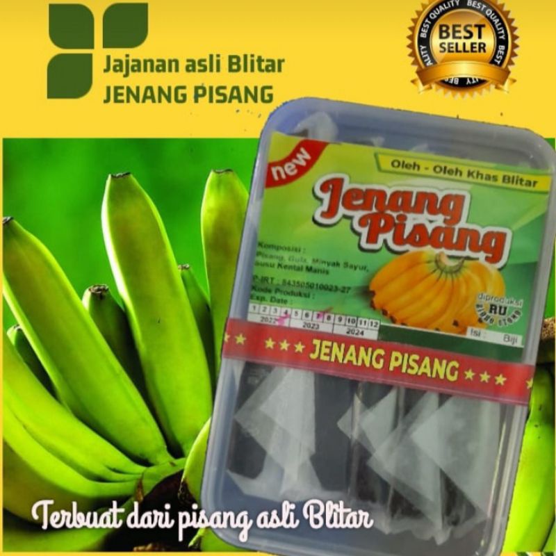 

Jenang Pisang Khas Blitar 500 Gram