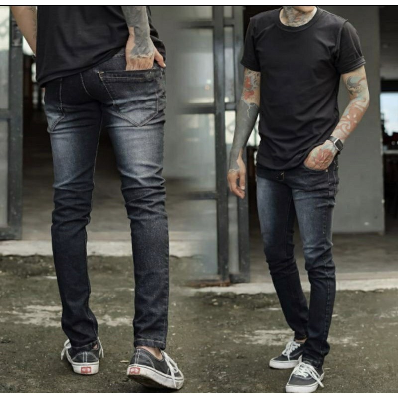 CELANA JEANS SKINNY PANJANG PRIA/SLIMFIT PRIA PANJANG PREMIU