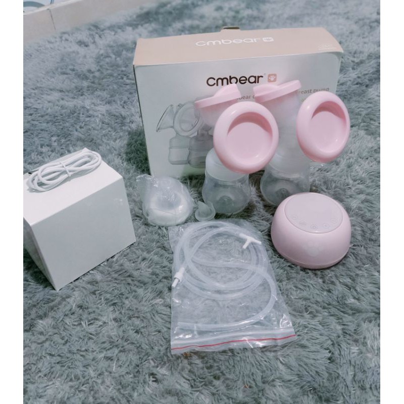 second pumping CMBEAR Pompa asi breast pump pumping elektrik (preloved)