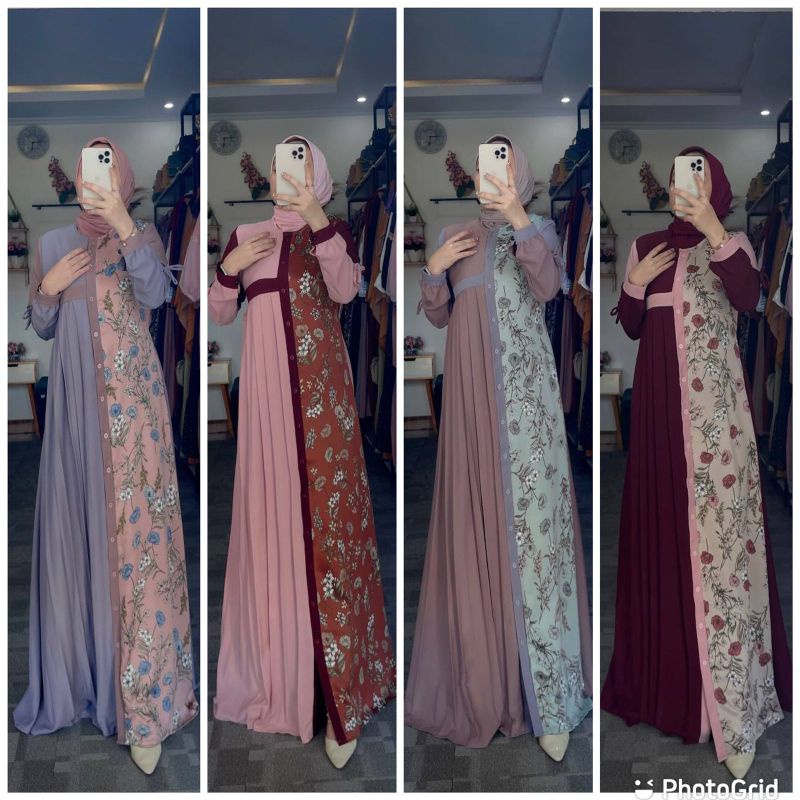 REFERENSI MARLINE DRESS JAVINA GAMIS TERBARU