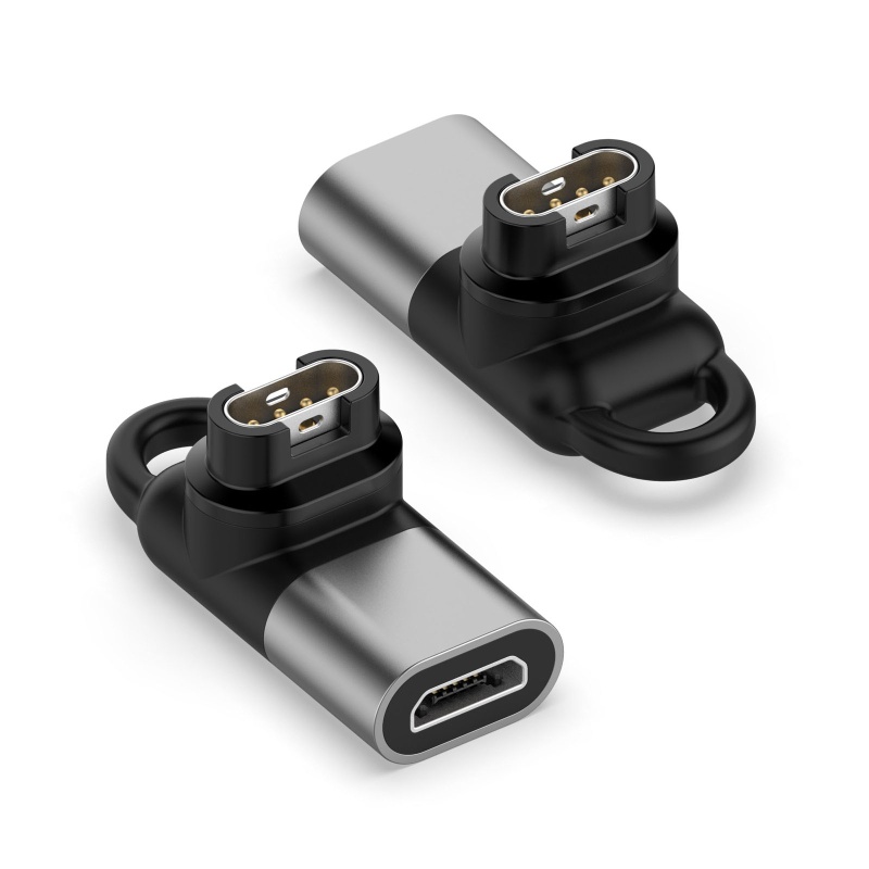 Vivi Adapter Konverter Charger Usb Tipe-C Ke 4pin Untuk Garmin Fenix 5 / 5S / 5X / 6 / 6S / 6X Vivoactive