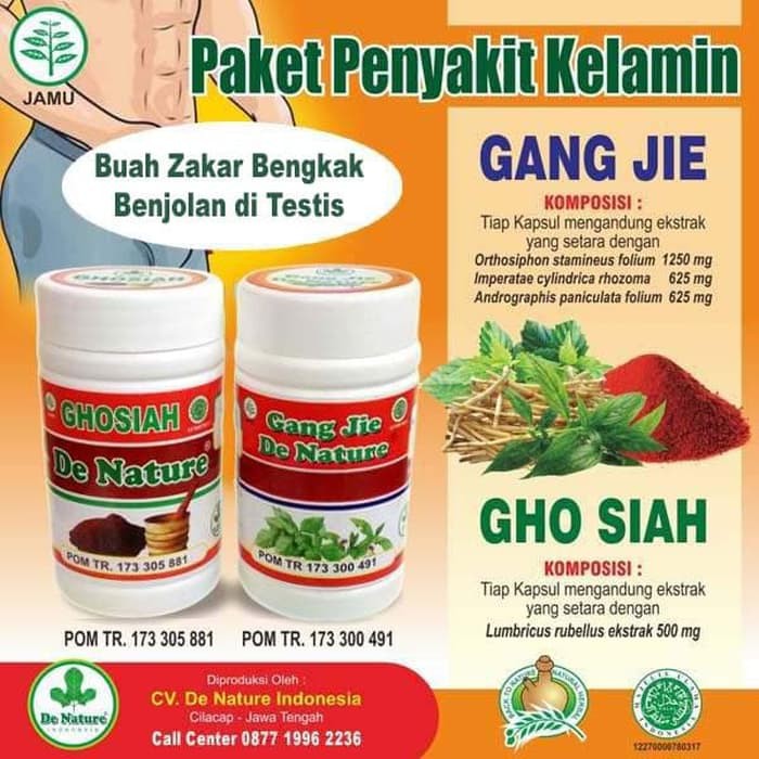 Obat Buah Zakar Bengkak Nyeri Keras Dan Benjolan Di Testis Herbal De Nature Asli Shopee Indonesia