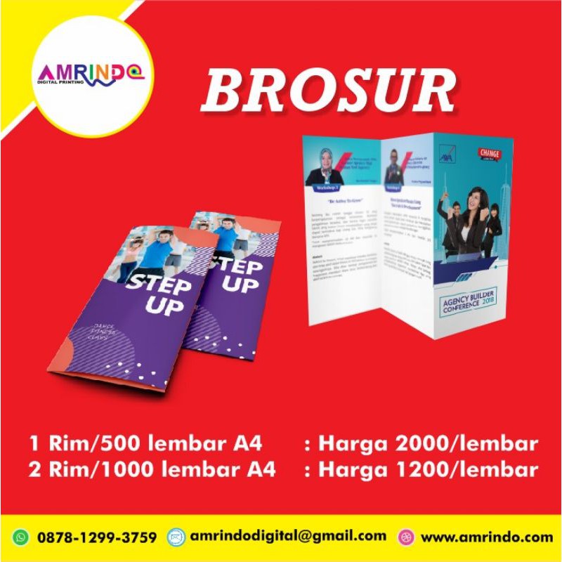 

brosur ukuran a4 bolak balik