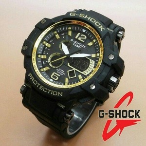 Jam Tangan Pria Casio Gshock GPW 1000 List Gold