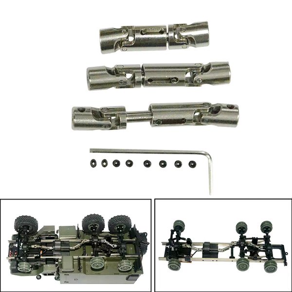 kopel metal drive shaft wpl 6wd 6x6 b36 b16