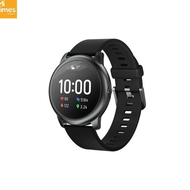 ✨ DITAWAR SMARTWATCH MURAH✨ XIAOMI HAYLOU SMART WATCH SOLAR LS05 IP68 WATERPROOF - HITAM ,SMART