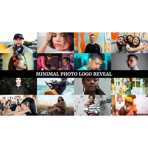 Videohive Minimal Photo Logo Reveal After Effects Project