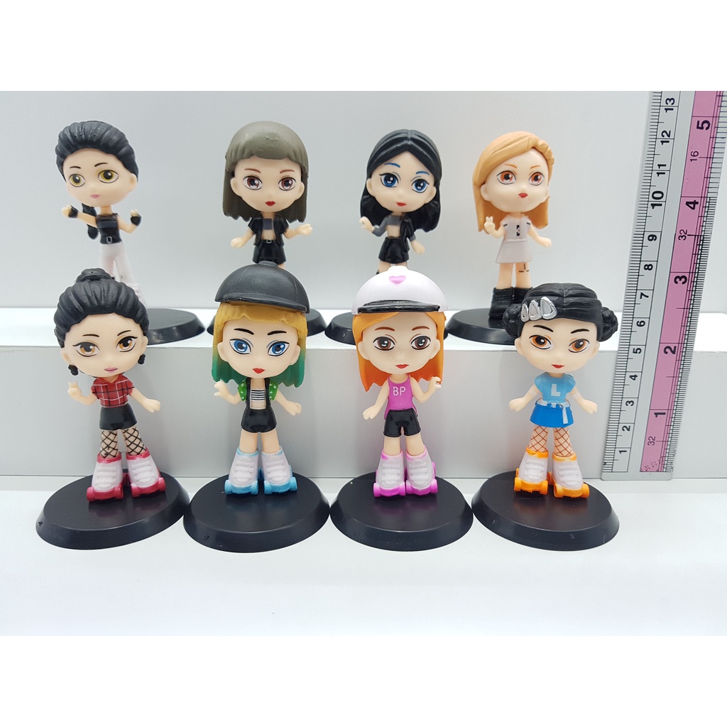 BlackPink Kpop Idol Girl isi 8 Action Figure