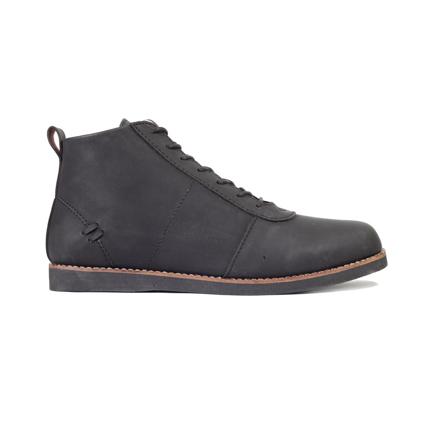 SCOUT BLACK |ManNeedMe x Zensa| Sepatu Boots Clasic Pria