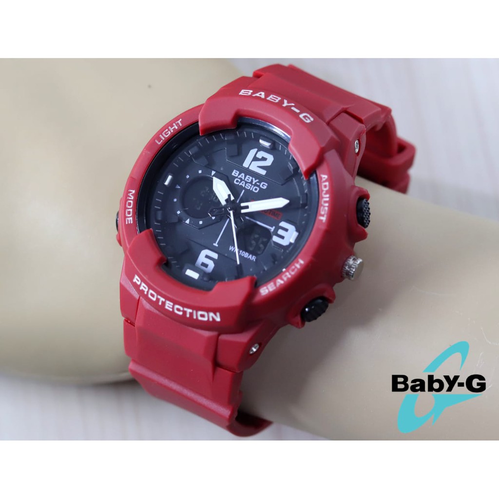 JAM TANGAN WANITA BABY-G CASIO BGA 210 GS