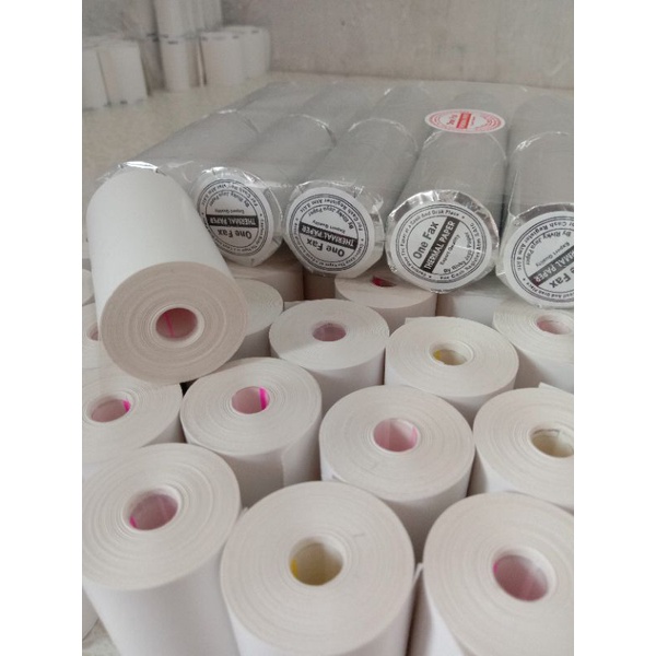 

Promo Paket 1,box Isi 100,Pcs Kertas kasir Thermal roll 58x30