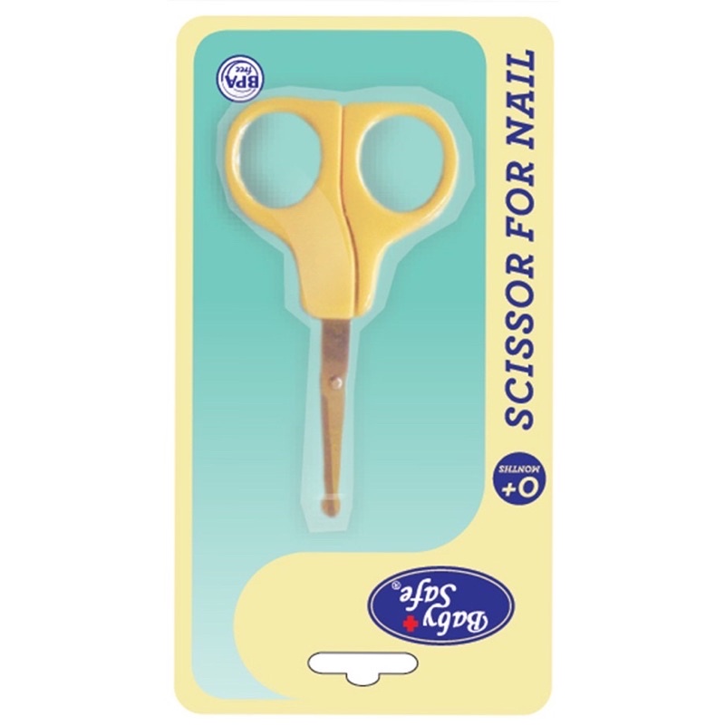 Baby Safe Scissor For Nail / Gunting Kuku BD249-7