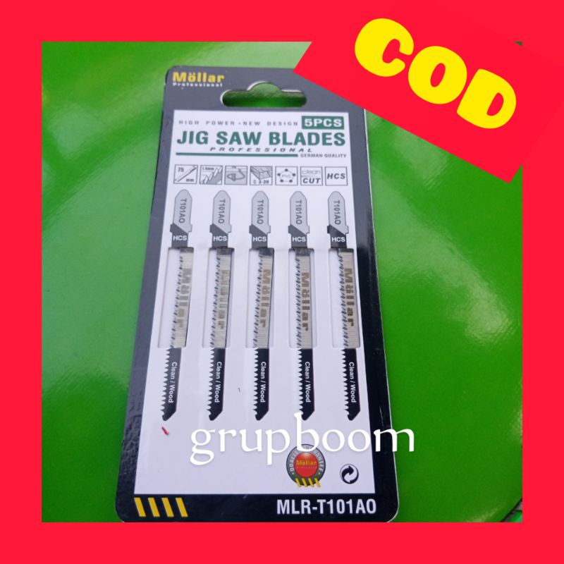 mata gergaji jigsaw jig saw T101AO T101 AO Mollar Mata jigsaw triplek kayu t101ao
