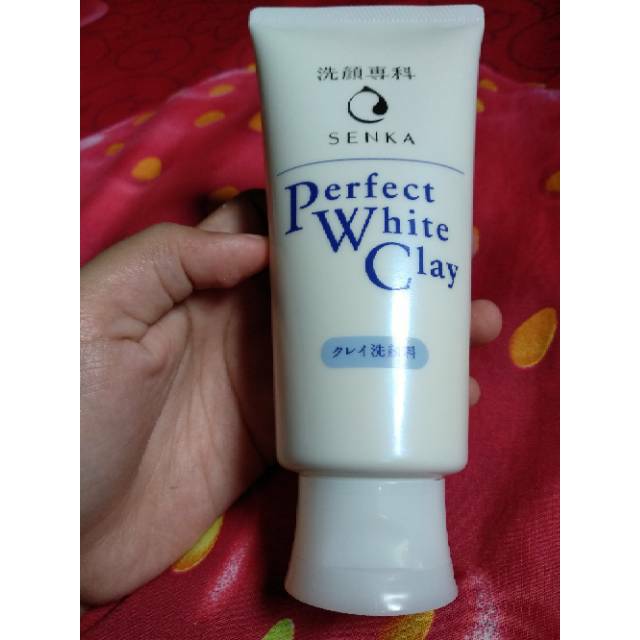 Senka Perfect Whip | Acne Care | Vibrant White | Collagen | Perfect White Clay Pink Facial Wash Foam