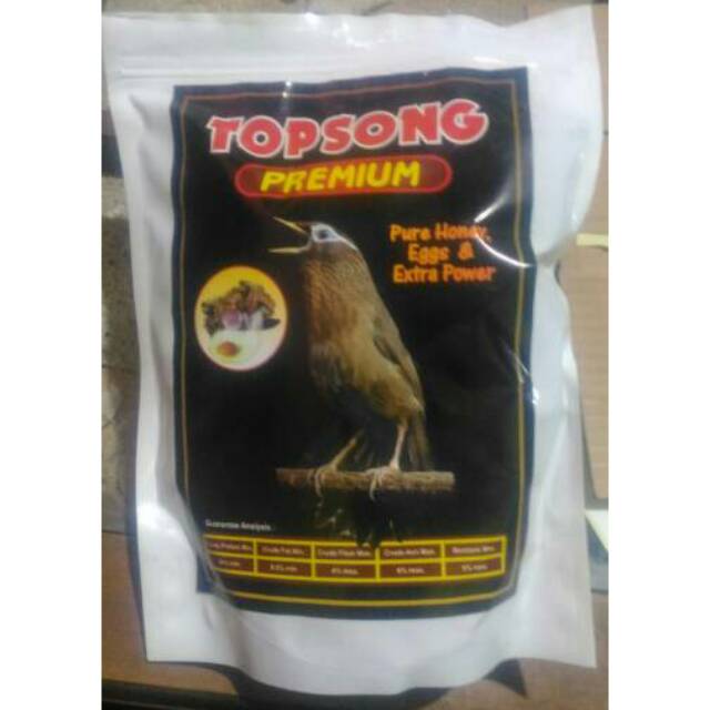TOPSONG PREMIUM 1 KG PAKAN BURUNG BERKICAU