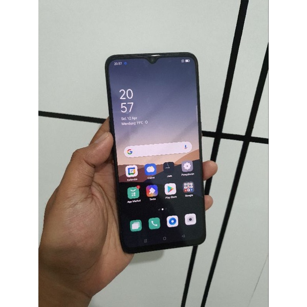 Handphone Hp Oppo A91 8/128 Second Seken Bekas Murah