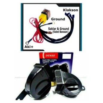 KLAKSON KEONG DENSO JAPAN /klakson Denso waterproof / klakson motor / mobil AVANZA UNIVERSAL