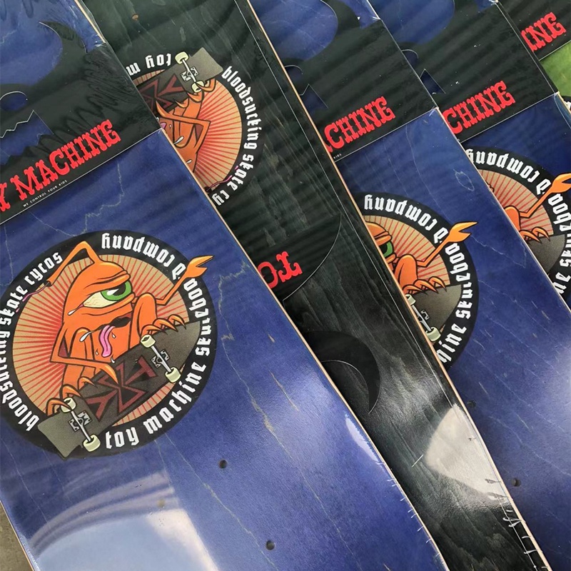 Pro Skateboard deck Canada Maple medium Cekung epoxy adhesive 7 Lapis Ukuran 8.0